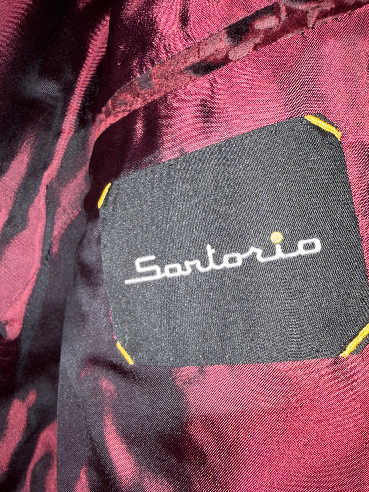 Sartorio interior label