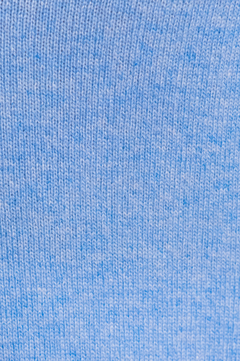 Sartorio Cashmere-Beaver Lined Bomber — Light Blue