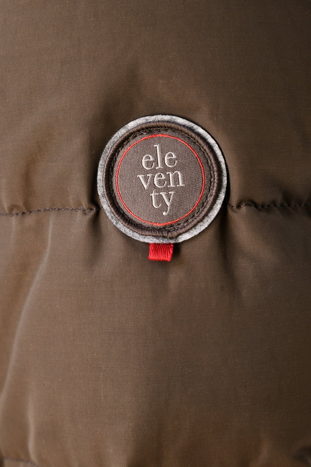 Eleventy Cotton-Wool Coat w/ Removable Coyote Fur Trim Hood