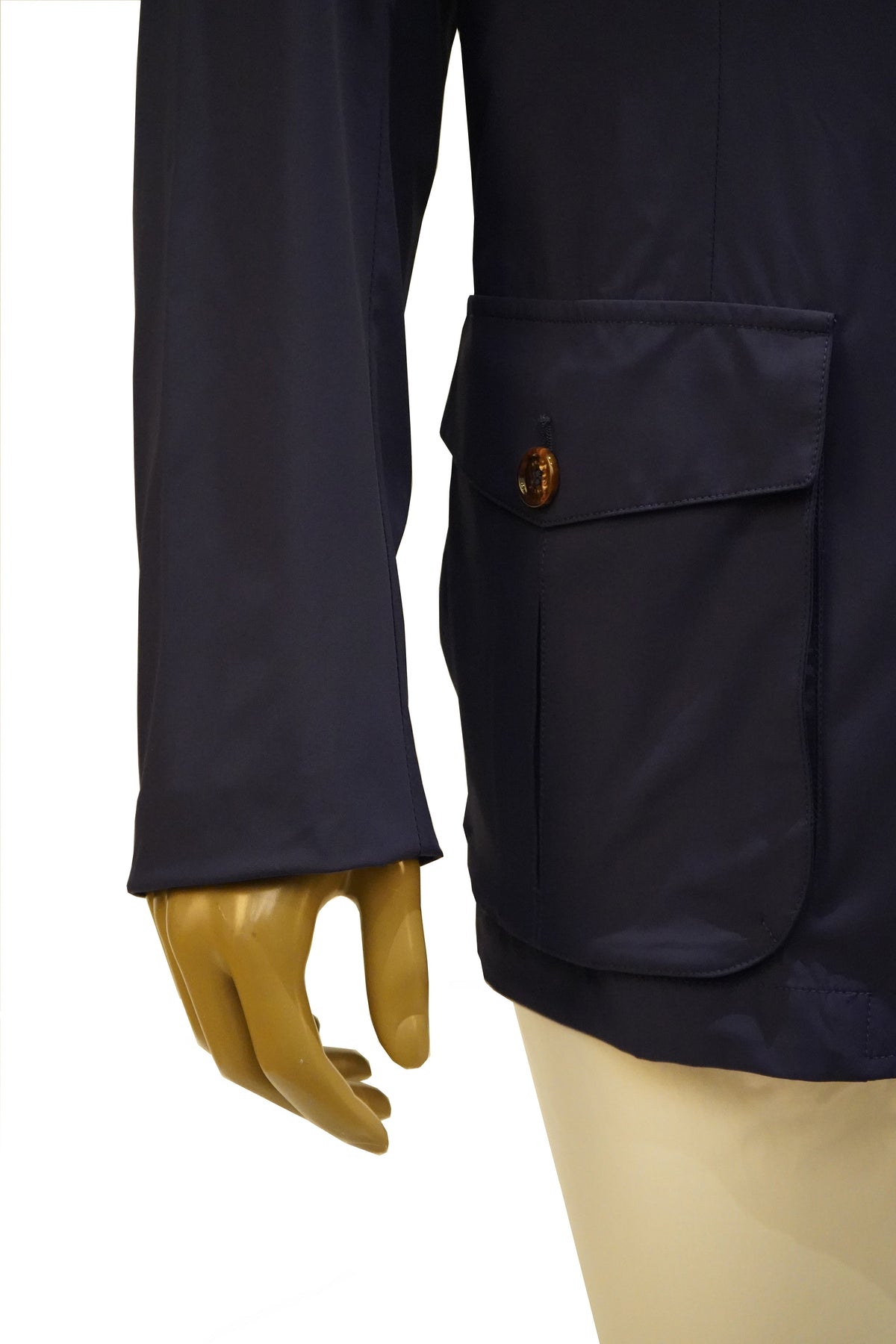 Kired Piggi Nylon-Elastane Jacket — Blue