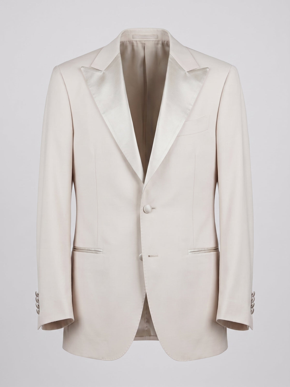 Sartorio Virgin Wool Tuxedo in ivory