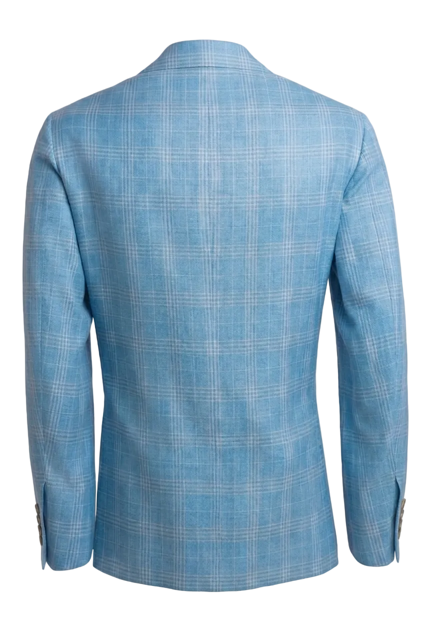 Sartorio Checked Virgin Wool Sport Jacket