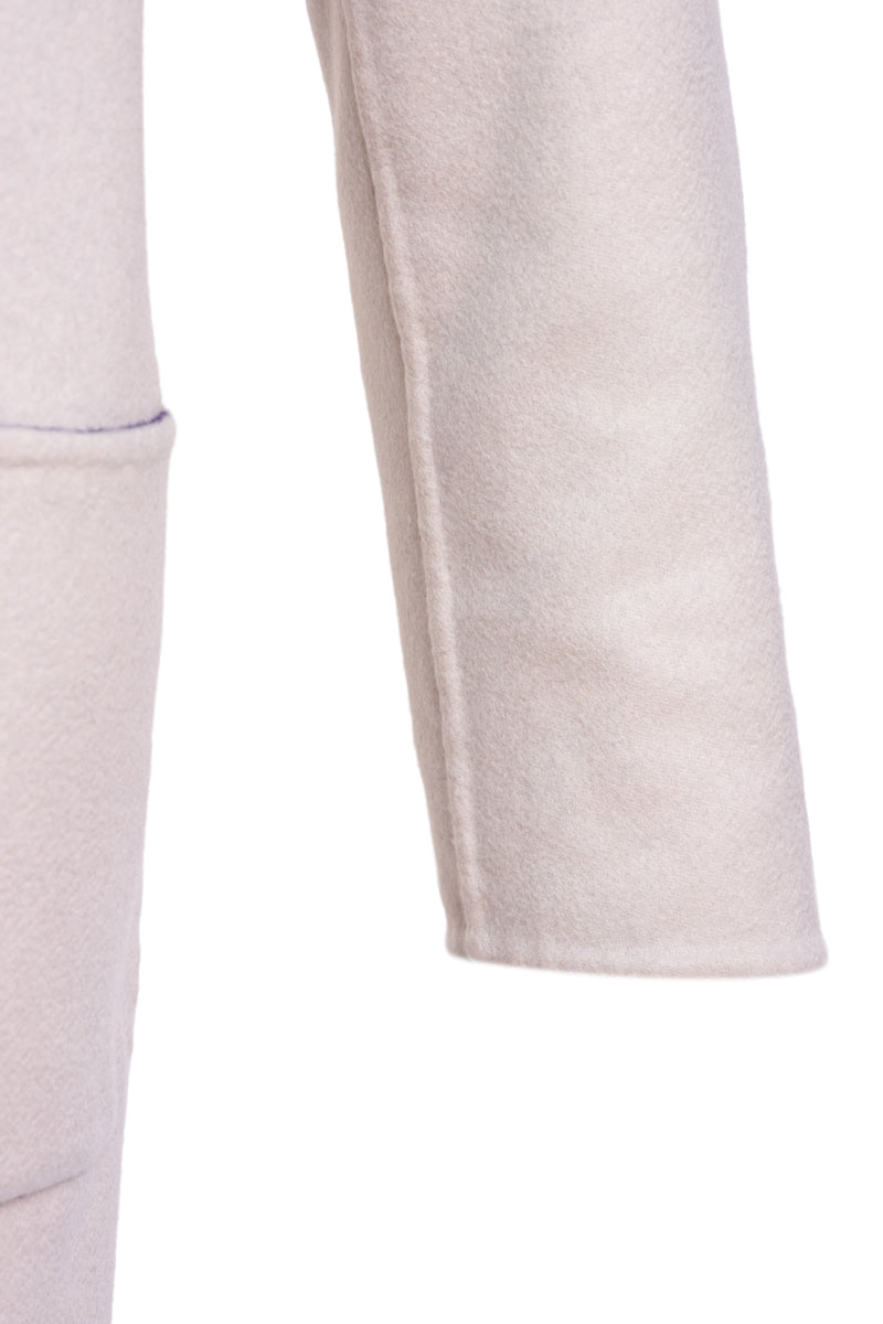 Kired by Kiton PARANA1 Cashmere Reversible Overcoat — Midnight Blue | Cream
