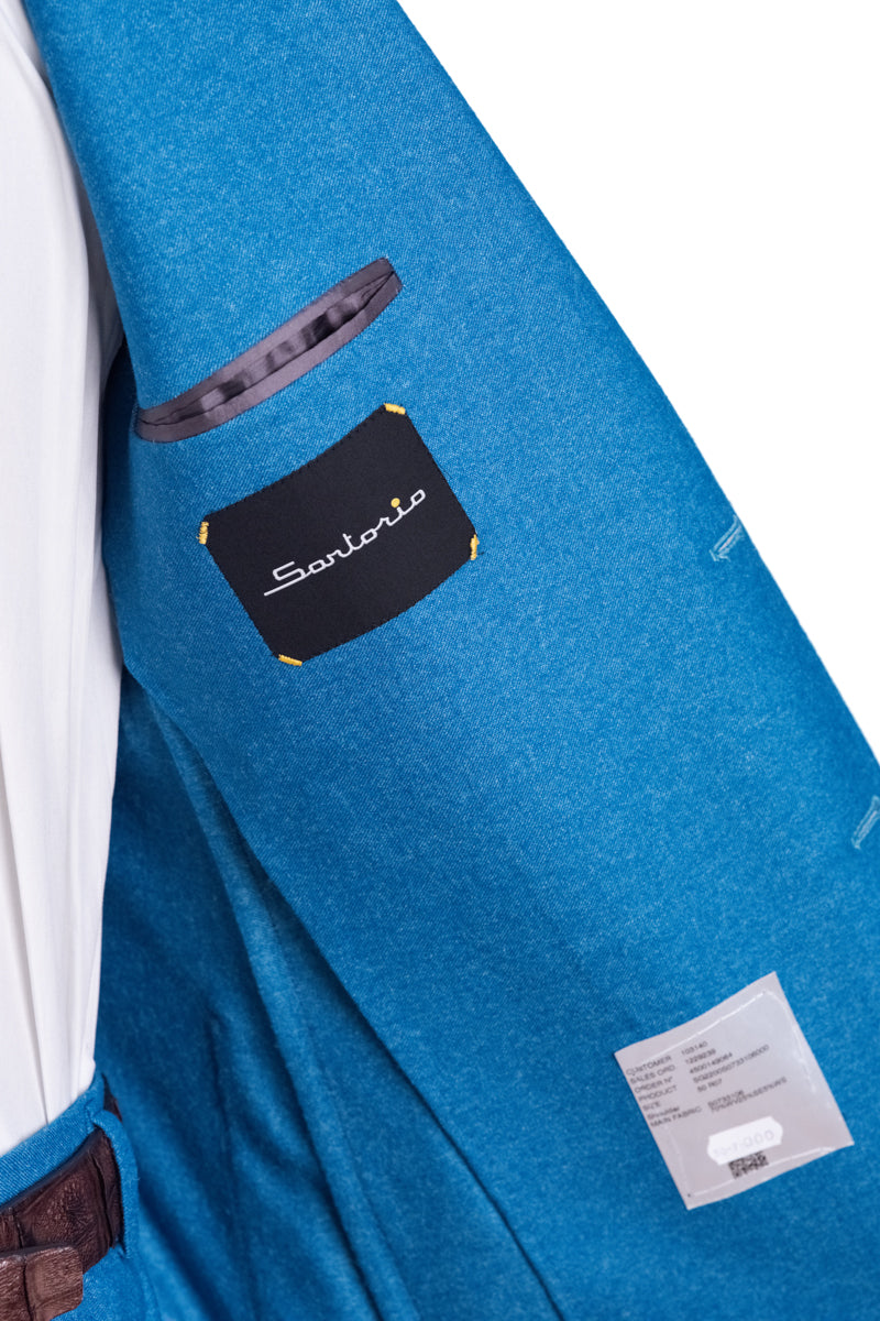 Sartorio Solid Virgin Wool-Silk Suit