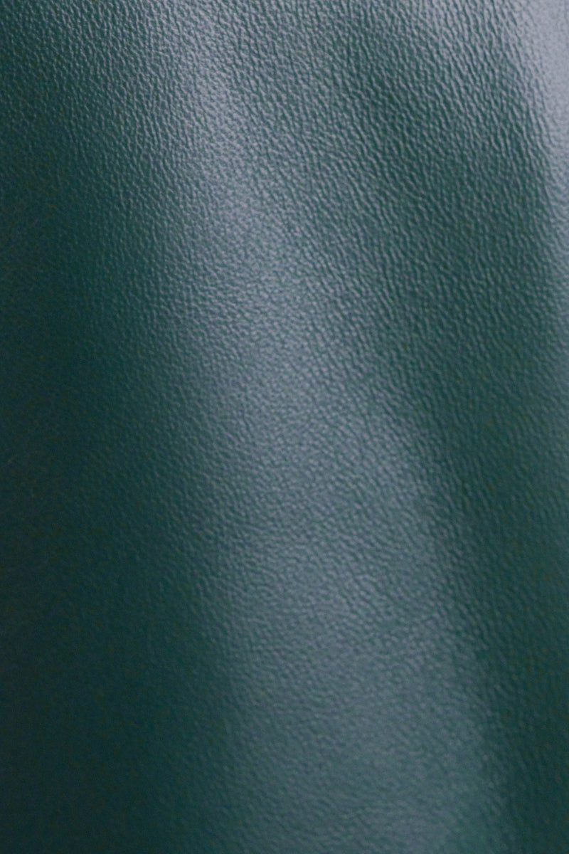 Kired by Kiton INN Lambskin-Virgin Wool Bomber — Forest Green