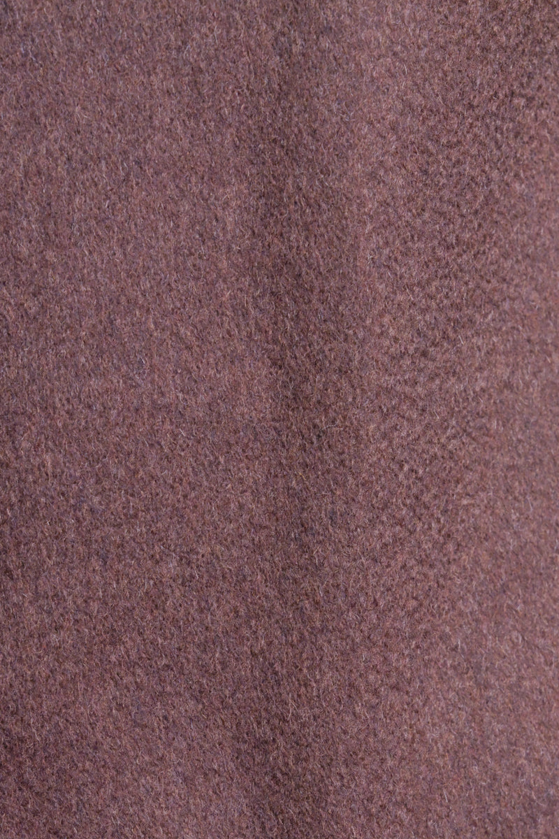 Kired by Kiton PARANA1 Cashmere Reversible Overcoat — Brown/ Blue