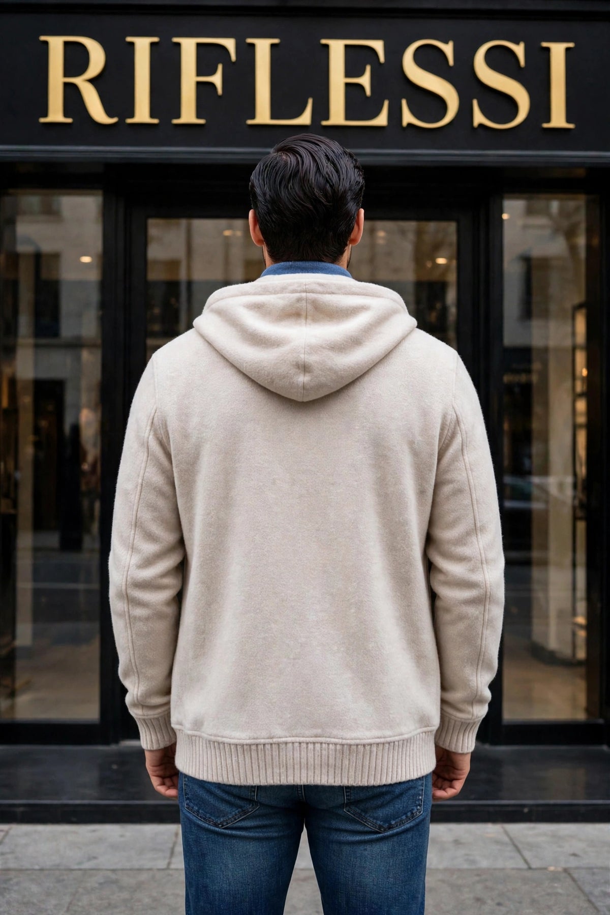 Kired by Kiton Barwa Cashmere Reversible Jacket