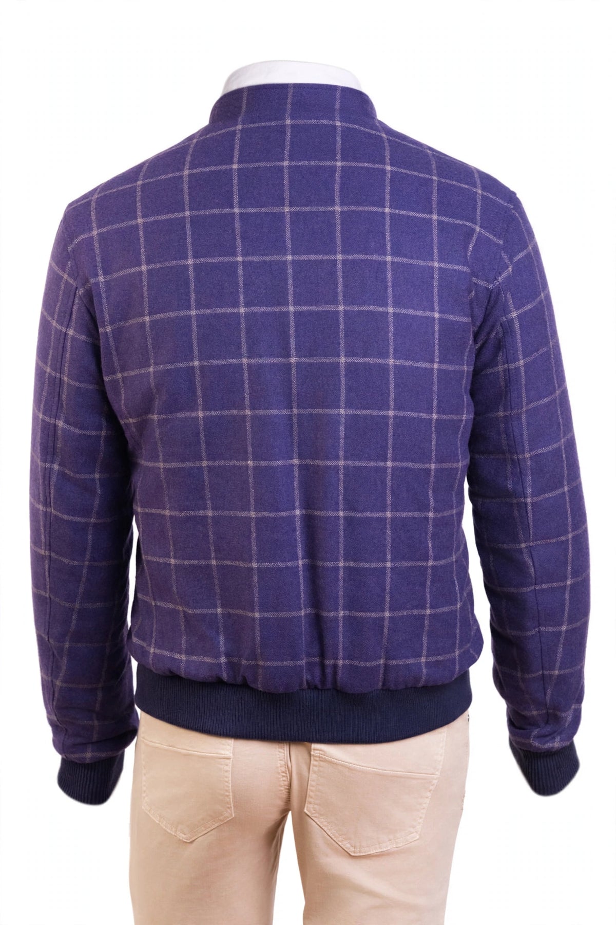 Carlo Barbera Beto Windowpane Cashmere Jacket