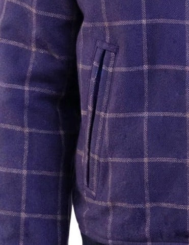 Carlo Barbera Beto Windowpane Cashmere Jacket