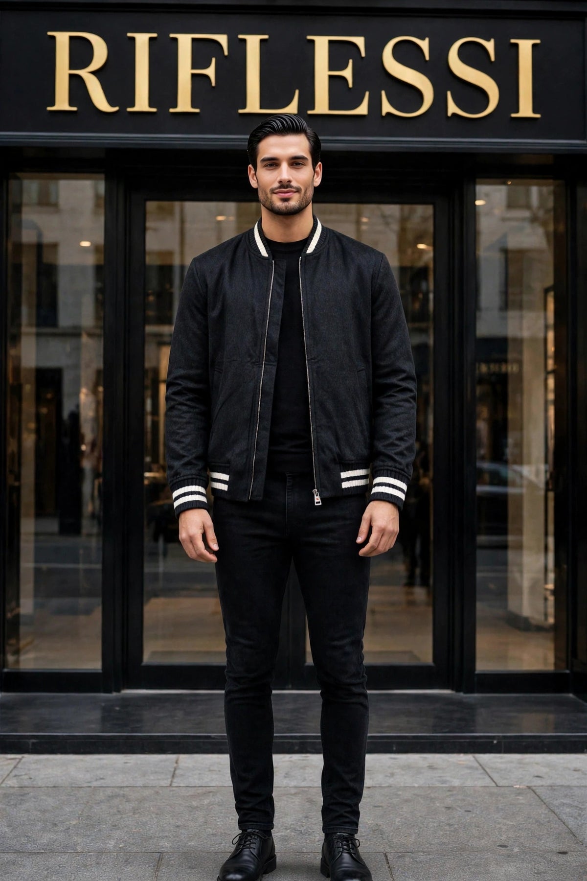 Kired Didier Cashmere Light Jacket — Black