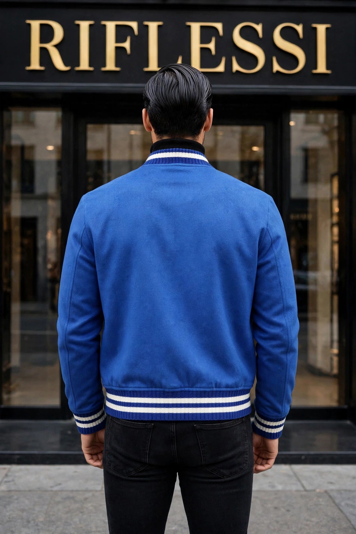 Kired Didier Cashmere Light Jacket — Blue