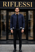 Kired Didier Cashmere Light Jacket — Dark Blue