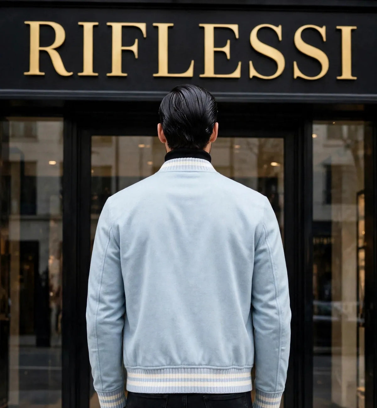 Kired Didier Cashmere Light Jacket — Light Blue