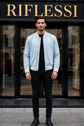 Kired Didier Cashmere Light Jacket — Light Blue