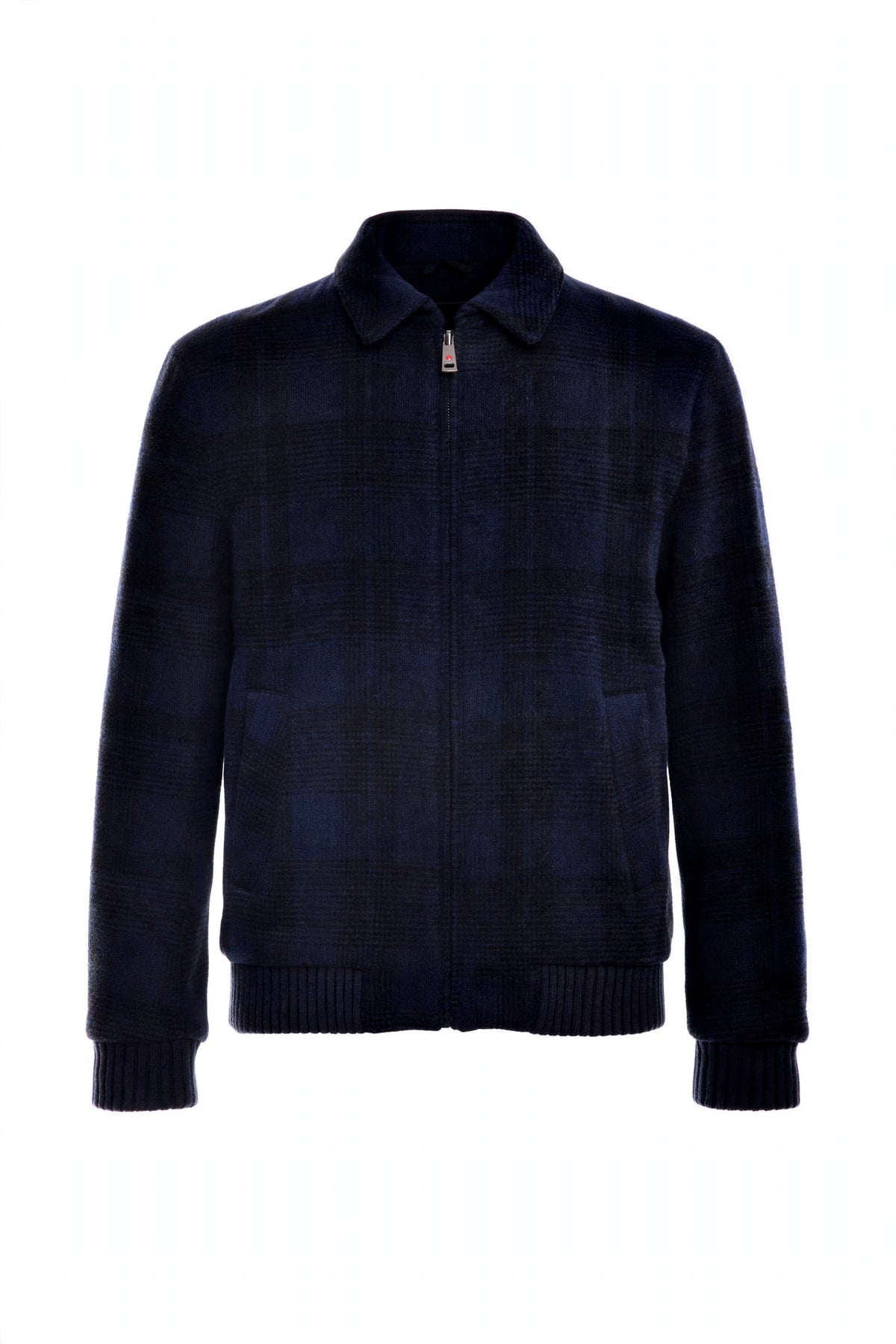 Kired by Kiton Brakk Prince of Wales Cashmere Reversible Jacket
