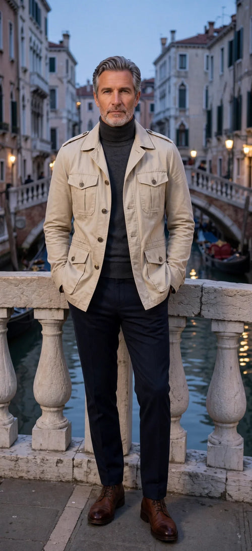 Kired Bugna Cotton Light Jacket — Beige