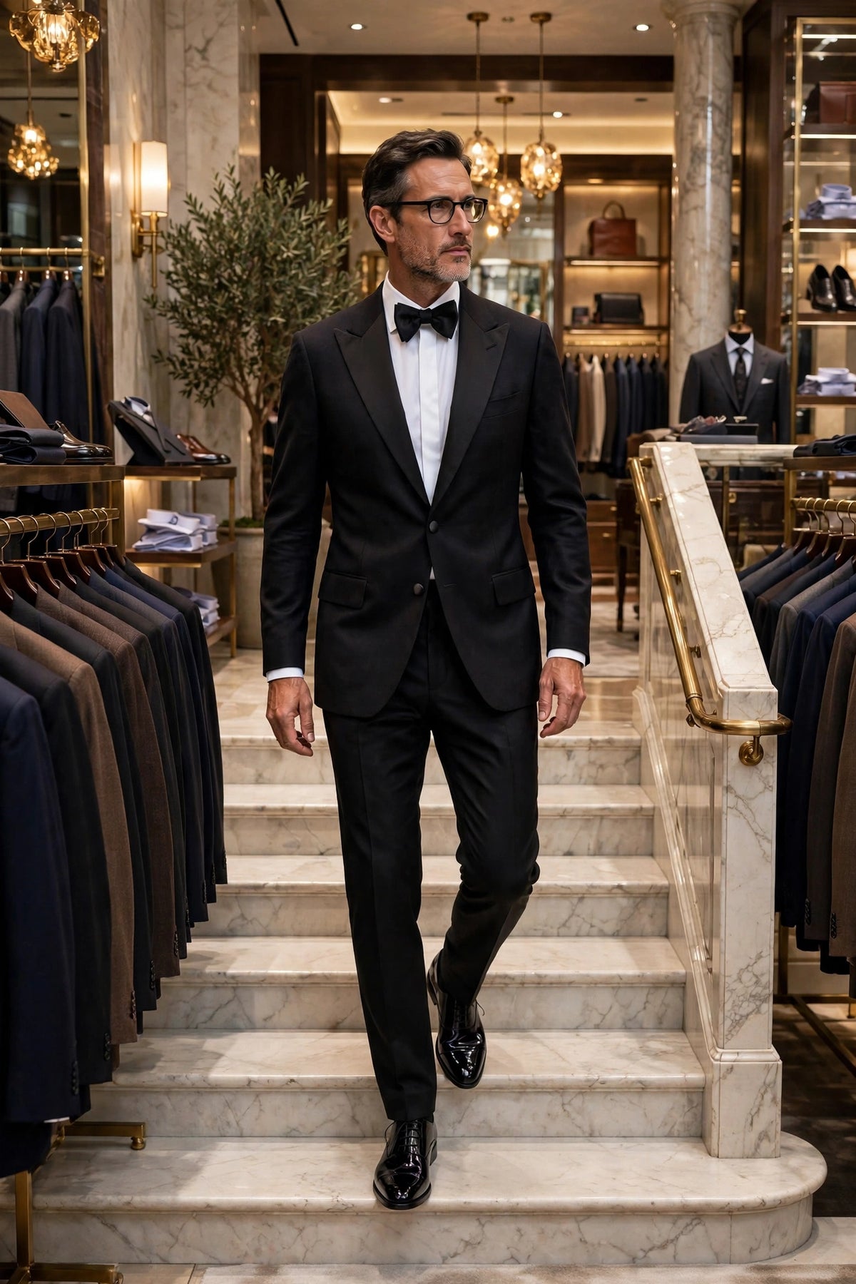 Black cashmere - model