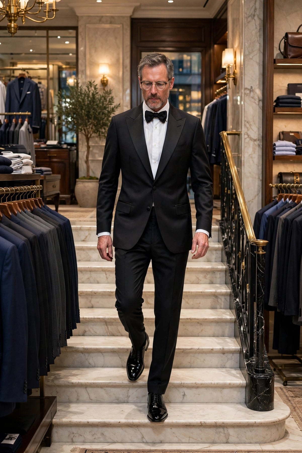 Sartorio Virgin Wool Tuxedo - model
