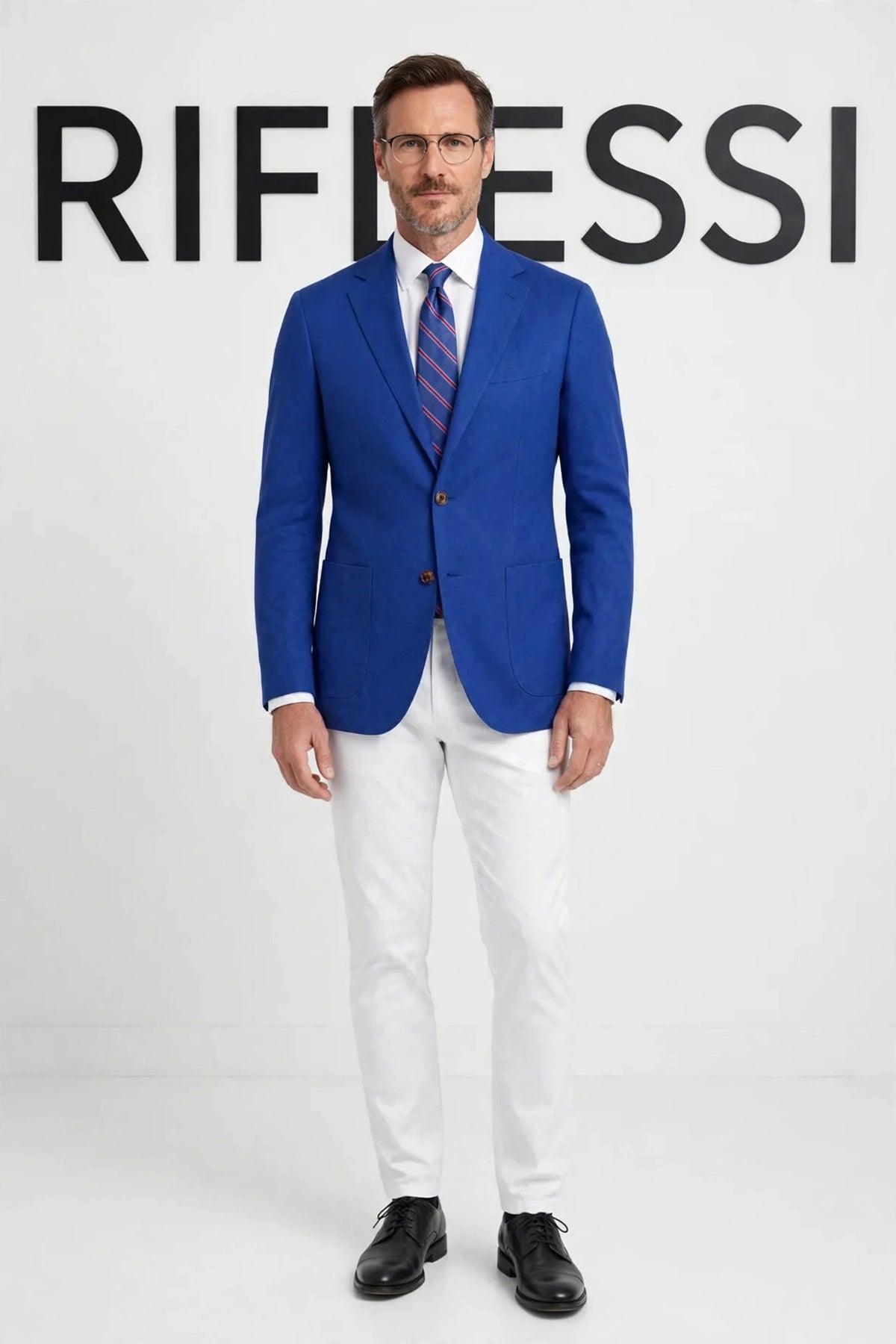 Sartorio Cotton Sport Jacket on model