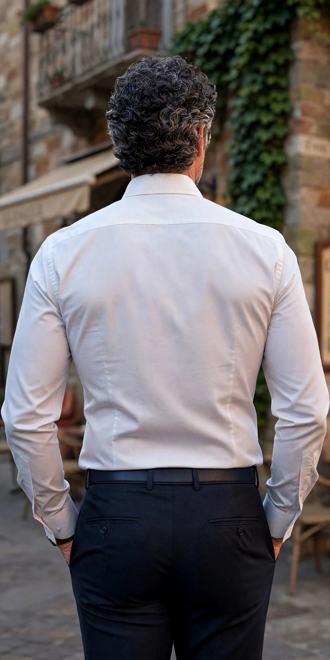 Kiton White Dress Shirt