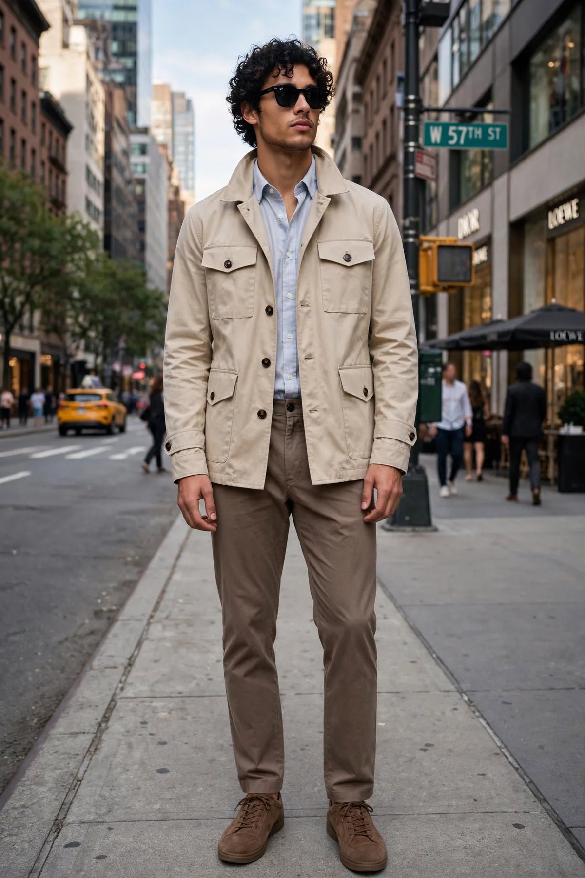 Kired Bugna Cotton Light Jacket — Beige