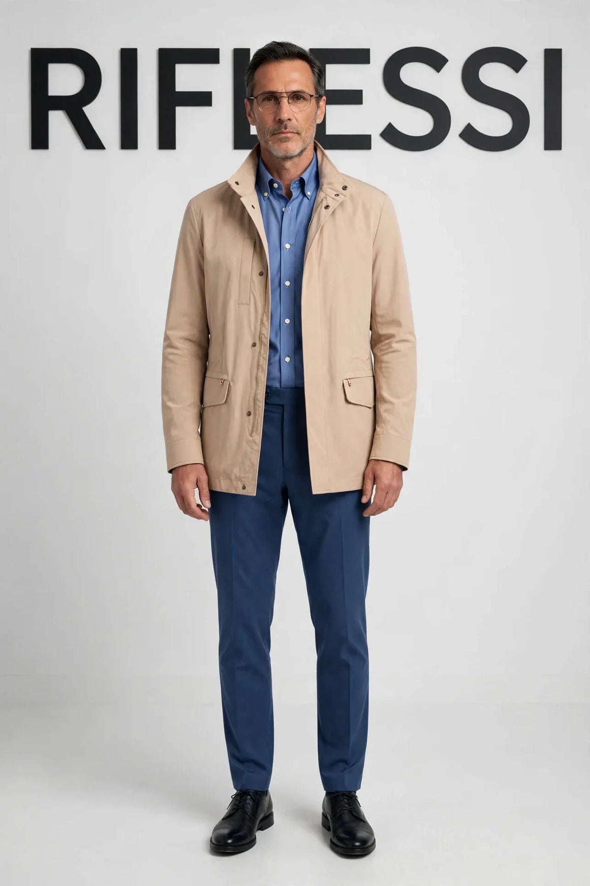 Kired TUGA Nylon-Cotton Jacket — Beige