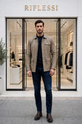 Kired YAWAL Lambskin Light Jacket — Beige