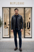 Kired YAWAL Lambskin Light Jacket — Black