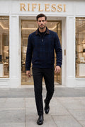 Kired by Kiton Brakk Prince of Wales Cashmere Reversible Jacket