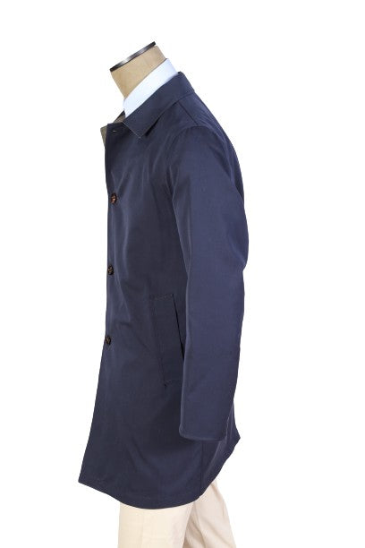 Kired by Kiton Ben Nylon Reversible Raincoat