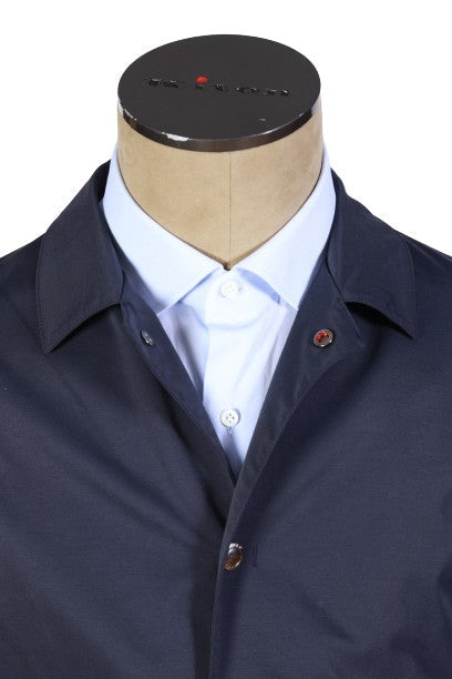 Kired by Kiton Solid Nylon Raincoat