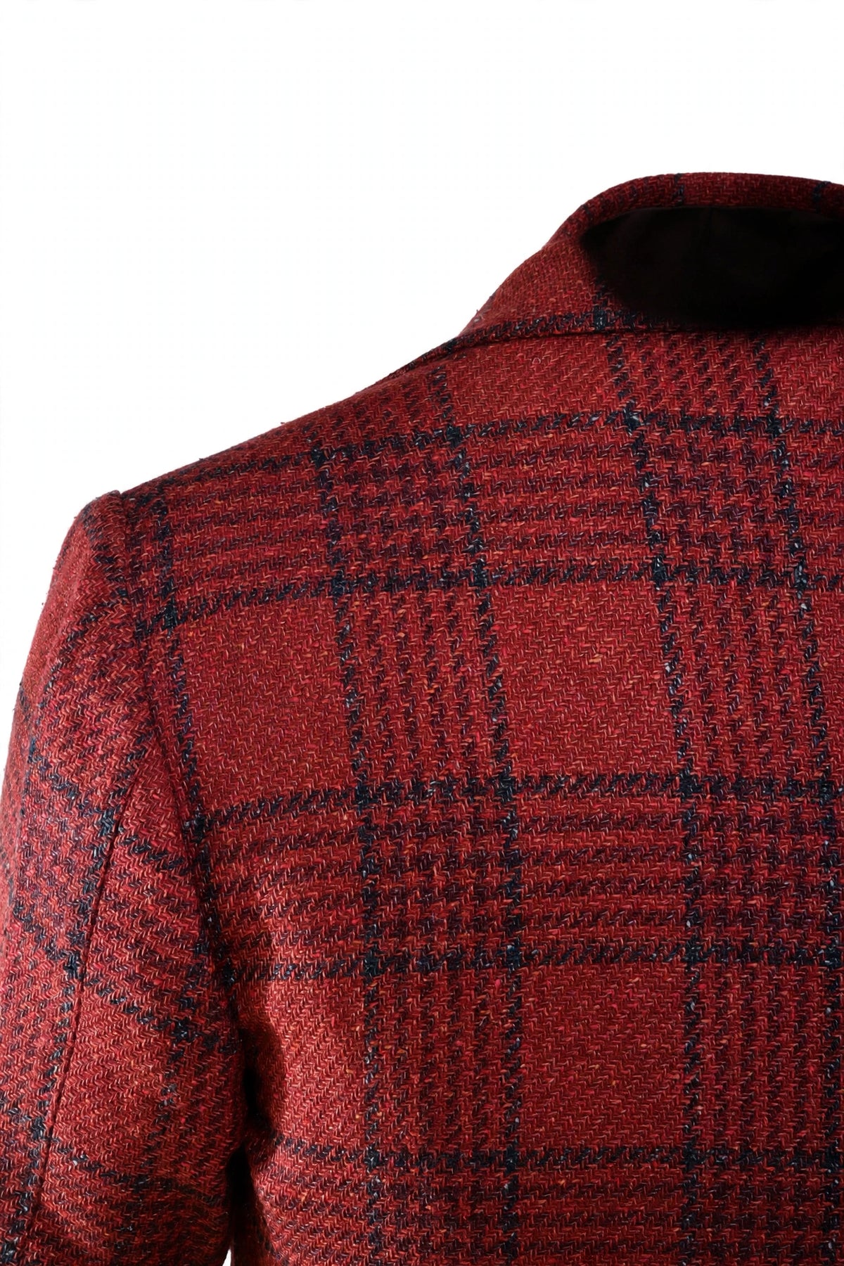 Sartorio Checked Virgin Wool-Silk Sport Jacket