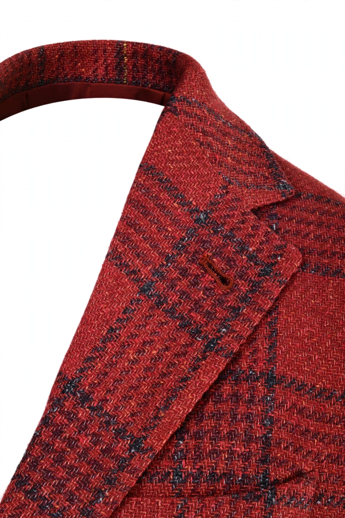 Sartorio Checked Virgin Wool-Silk Sport Jacket
