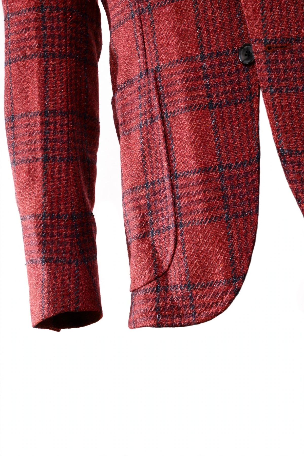 Sartorio Checked Virgin Wool-Silk Sport Jacket