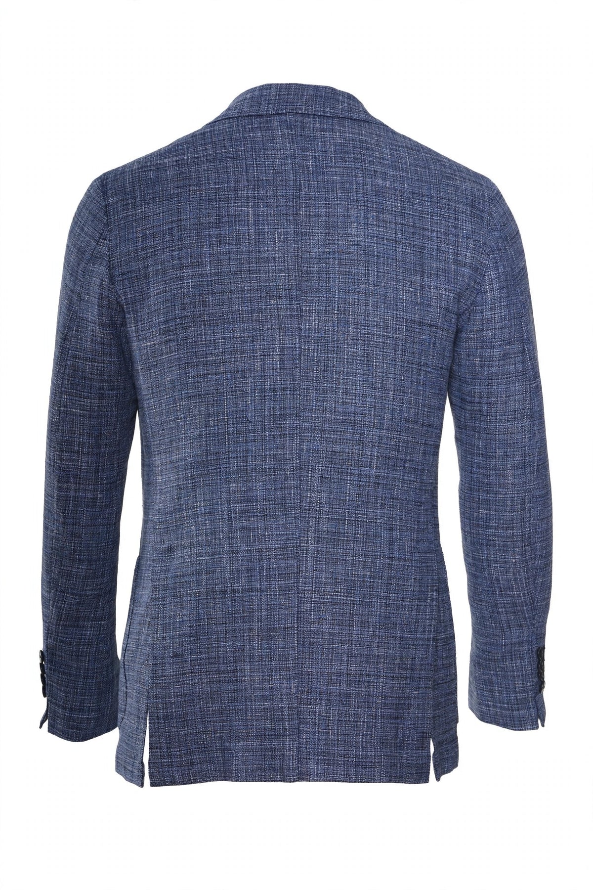 Sartorio Woven Virgin Wool-Cotton Sport Jacket — Cobalt Blue