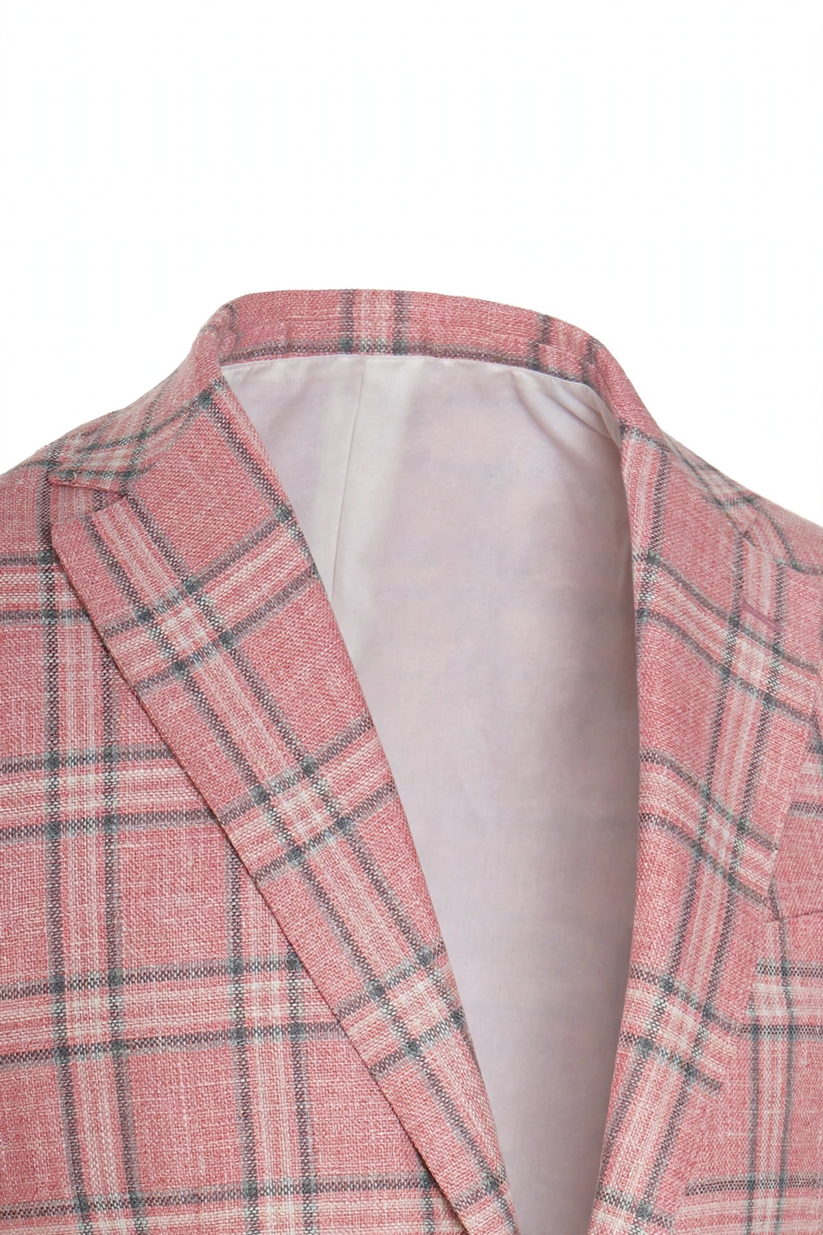 Sartorio Double-Windowpane Virgin Wool-Silk Sport Jacket