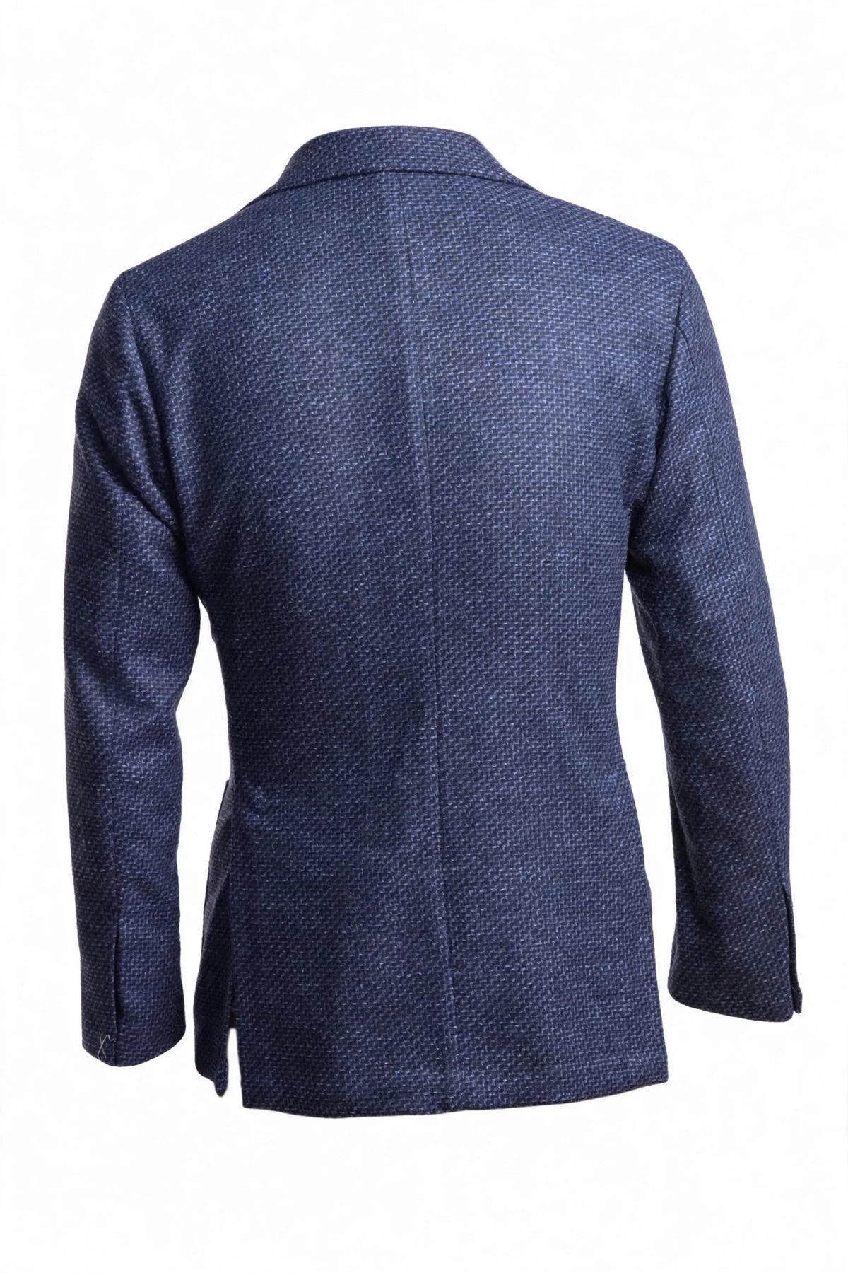 Sartorio Woven Virgin Wool-Cotton-Silk Sport Jacket — Royal Blue