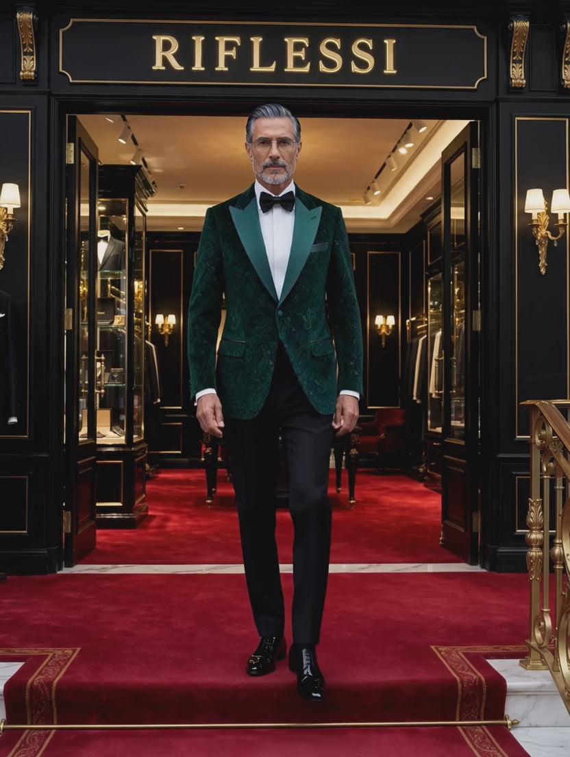 Sartorio Cotton Tuxedo Jacket