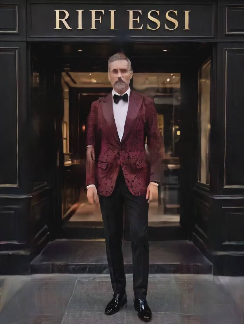 Sartorio Cotton Tuxedo Jacket