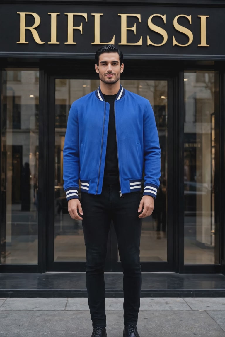 Kired Didier Cashmere Light Jacket — Blue