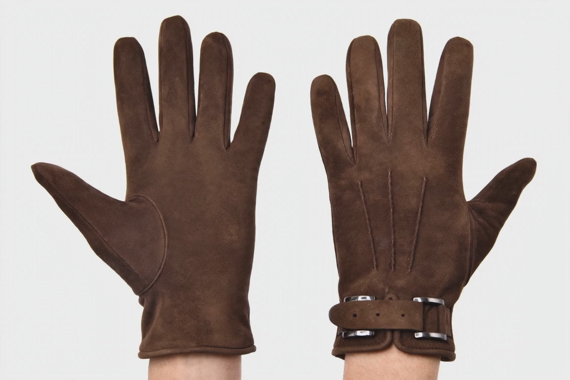 Suede Belt Gloves - hands rotate 360