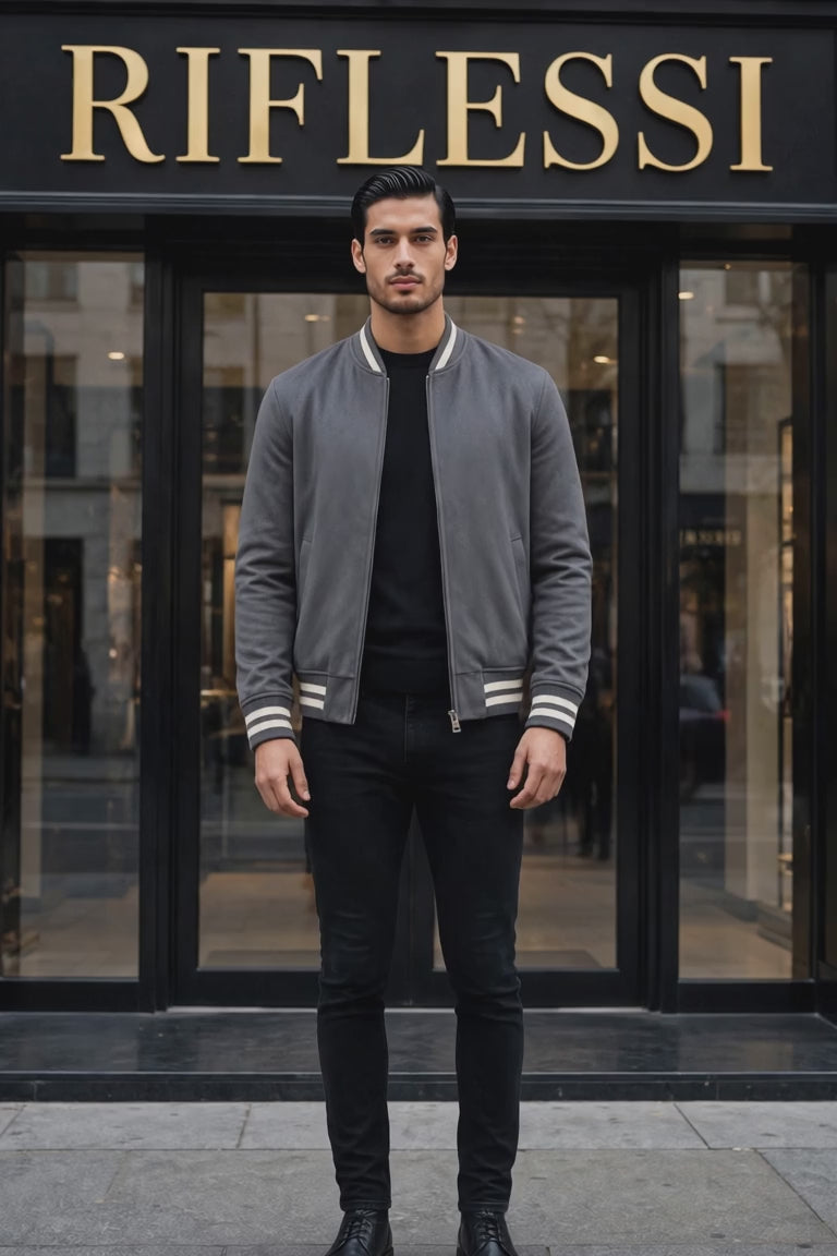 Kired Didier Cashmere Light Jacket — Grey