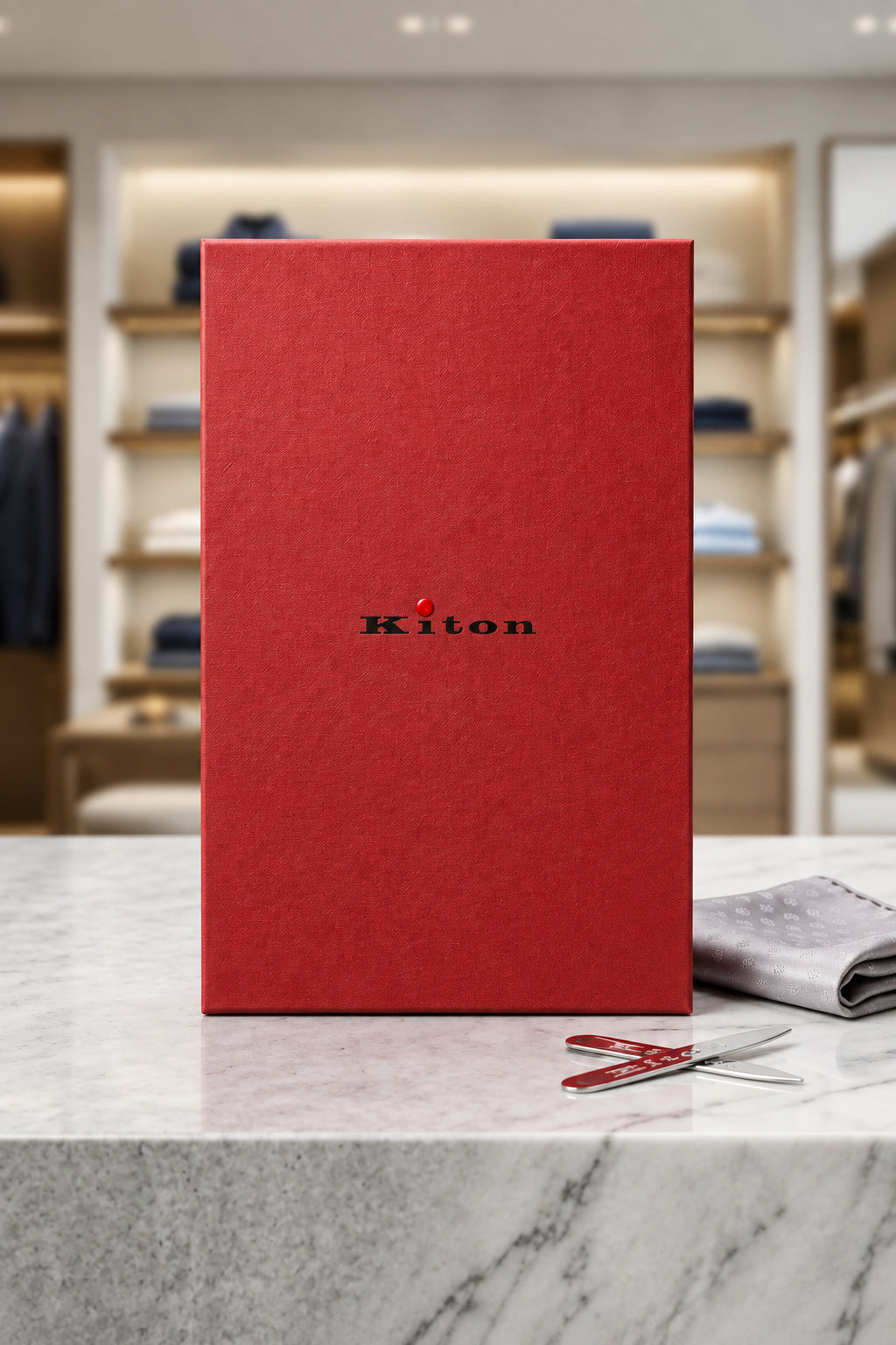 Kiton White Dress Shirt