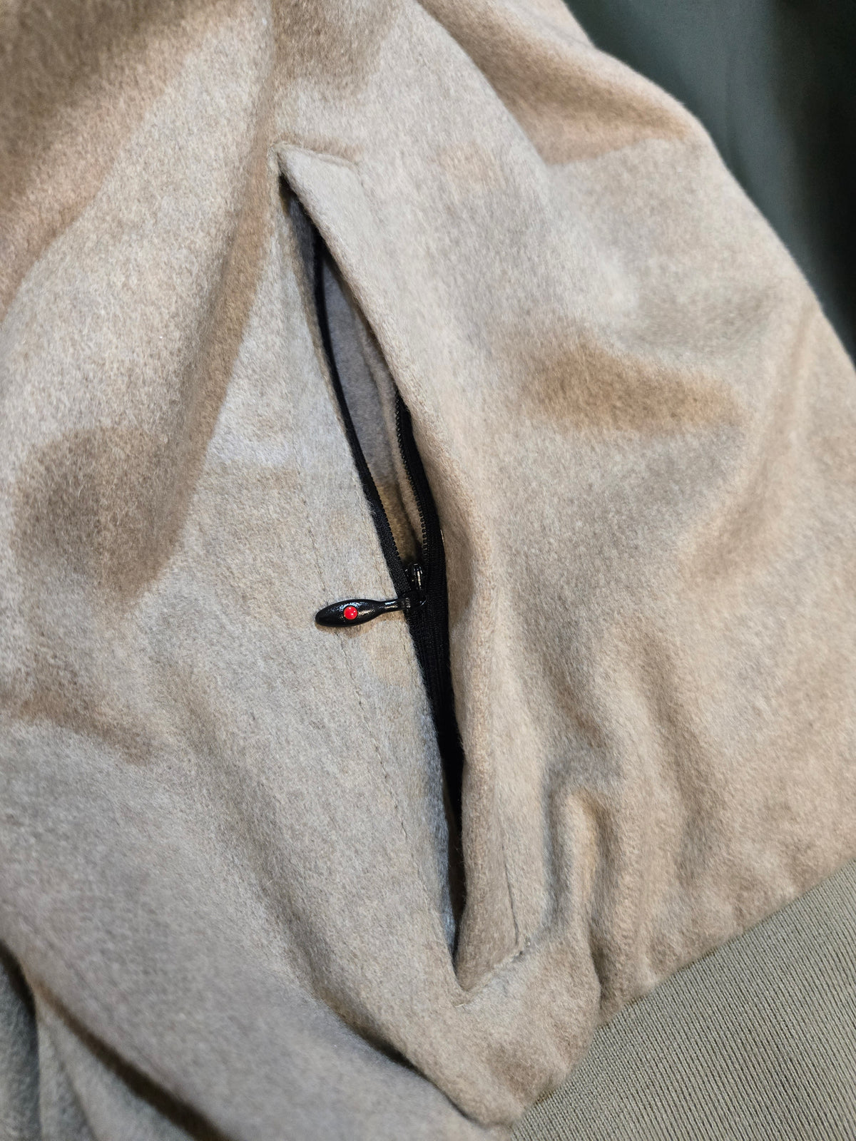 Kired PISA Lambskin-Cashmere Reversible Zip-Up Bomber Jacket