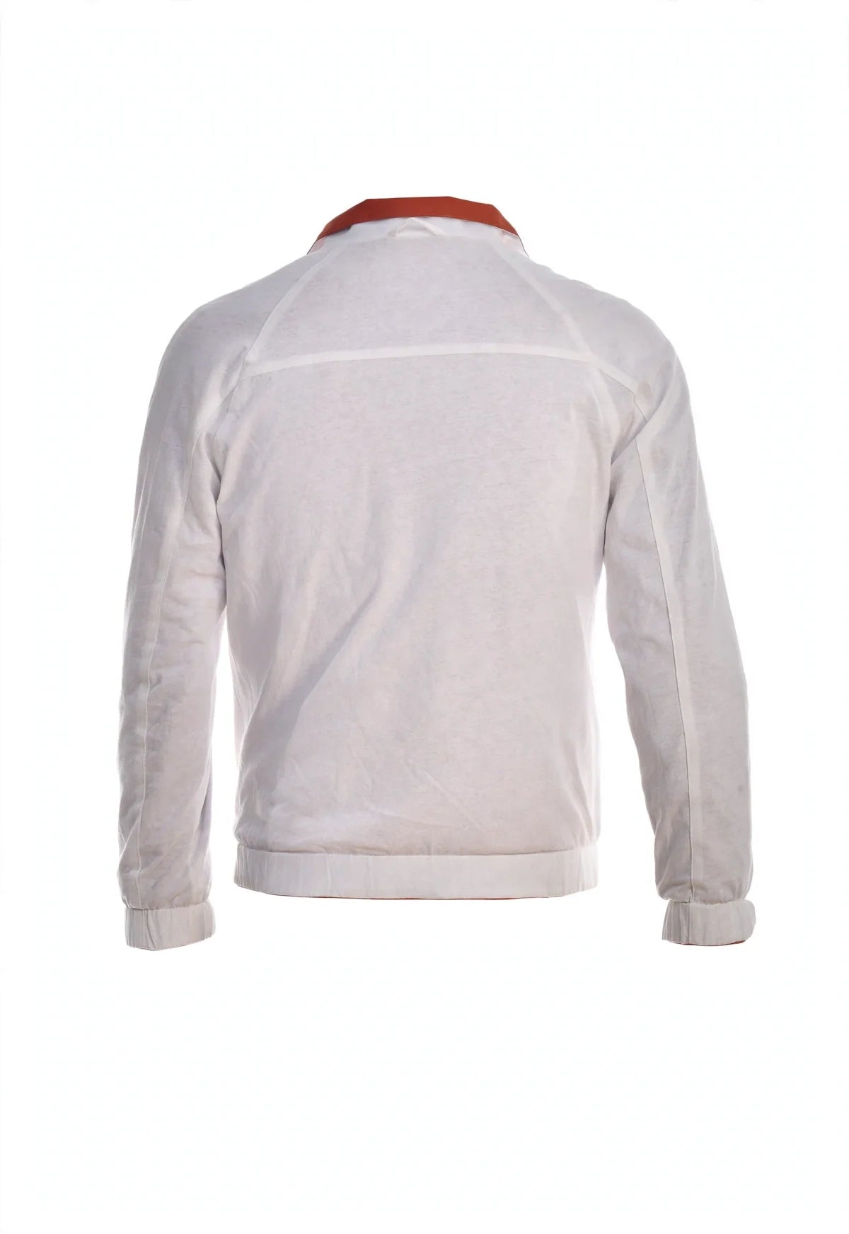 Kired Sam Nylon Zip-Up Reversible Jacket — Orange/ White