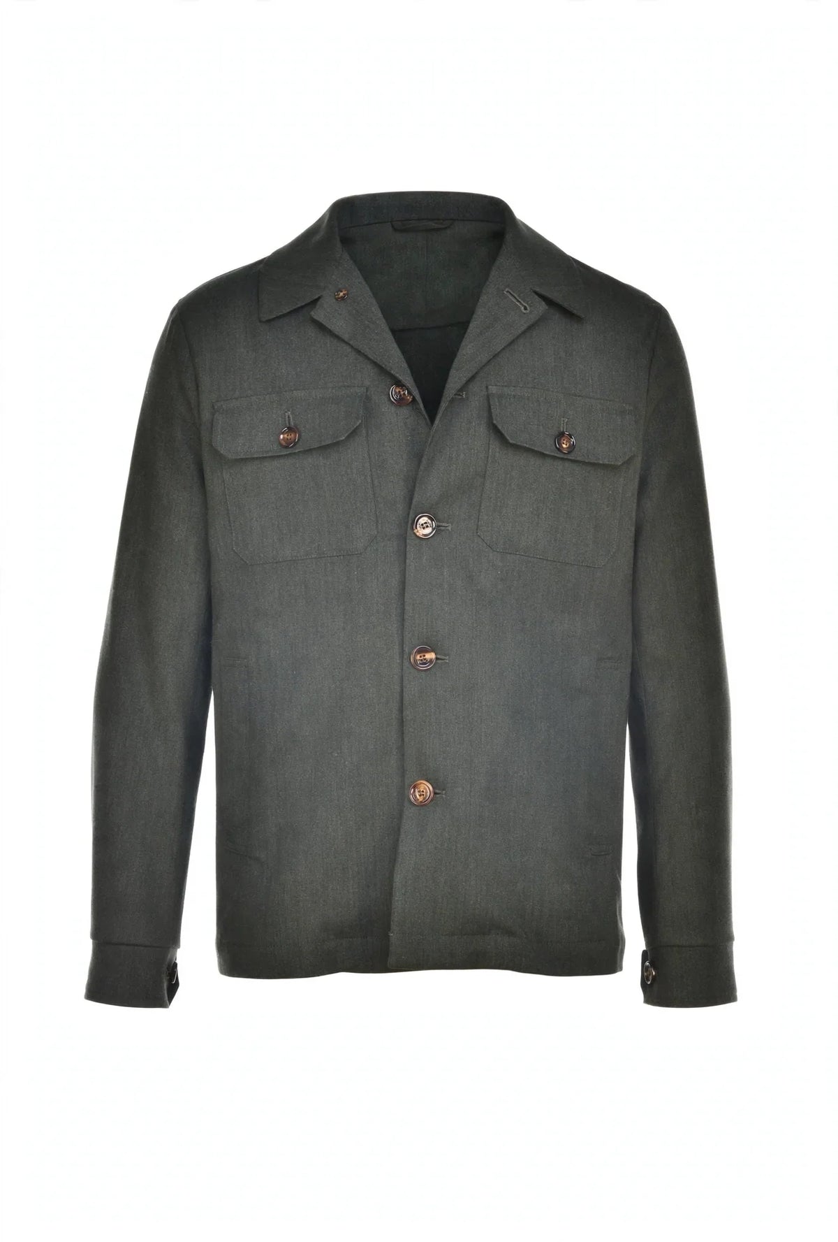 Kired Leo Wool Light Jacket — Green