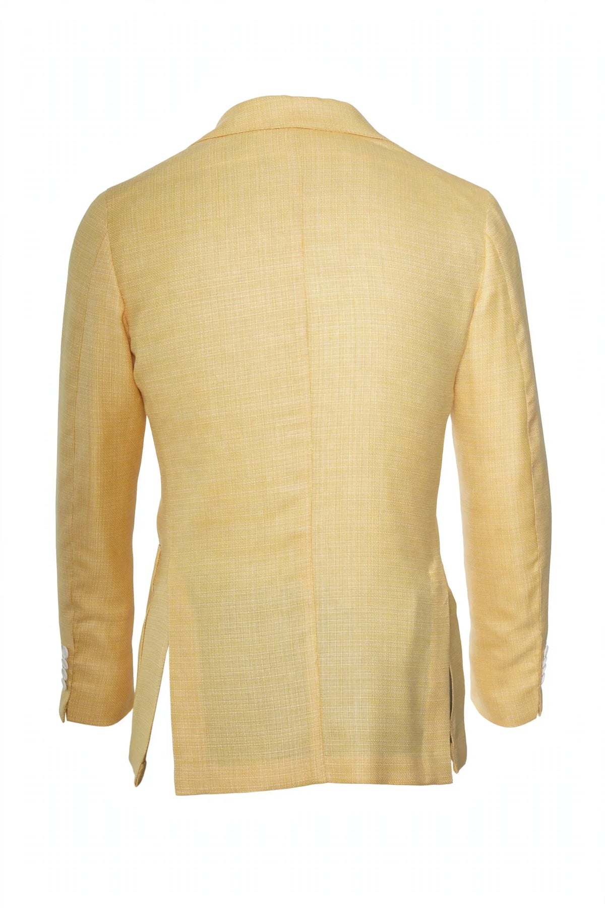 Sartorio Woven Cashmere Sport Jacket — Yellow
