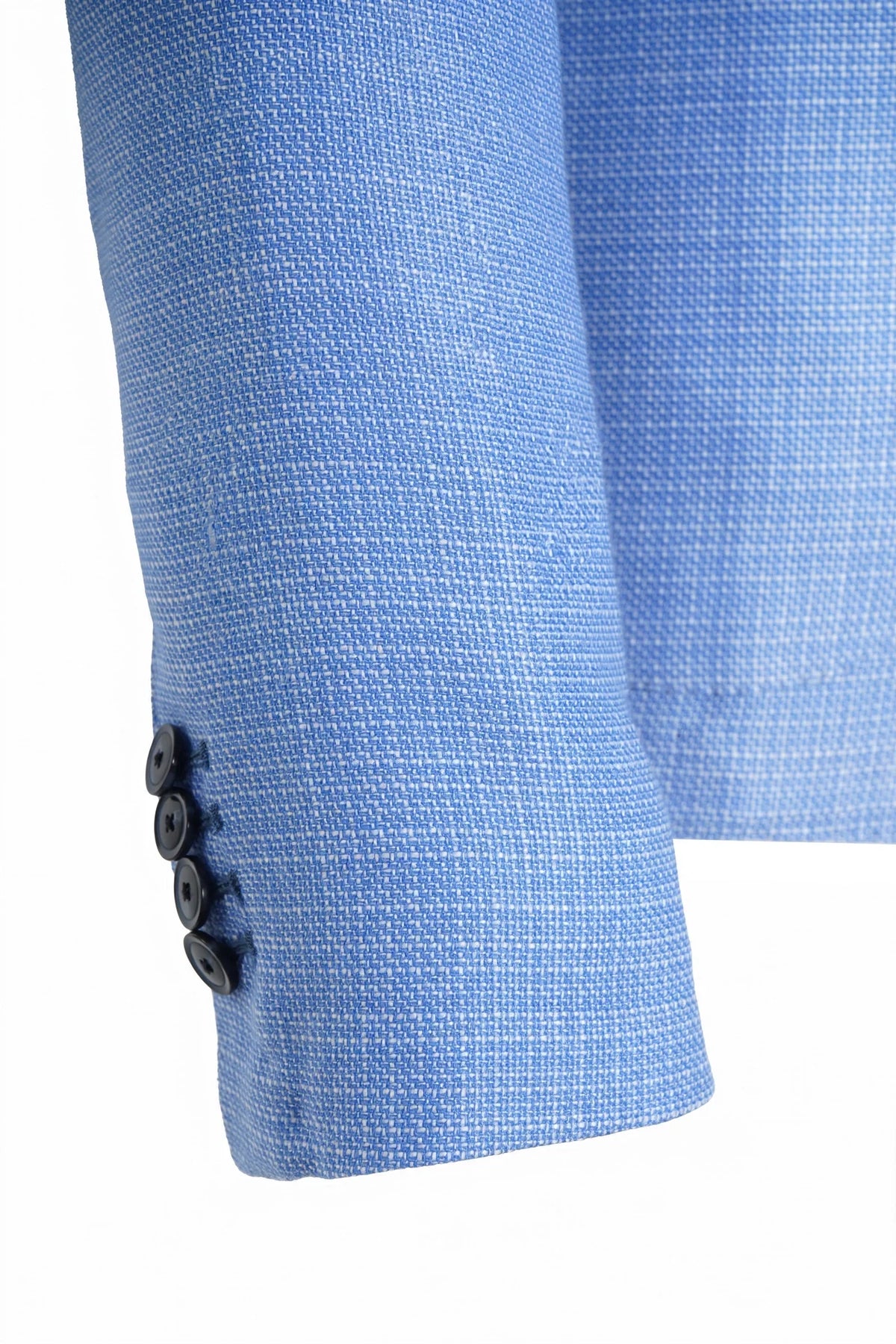 Sartorio Woven Cashmere Sport Jacket — Cornflower Blue