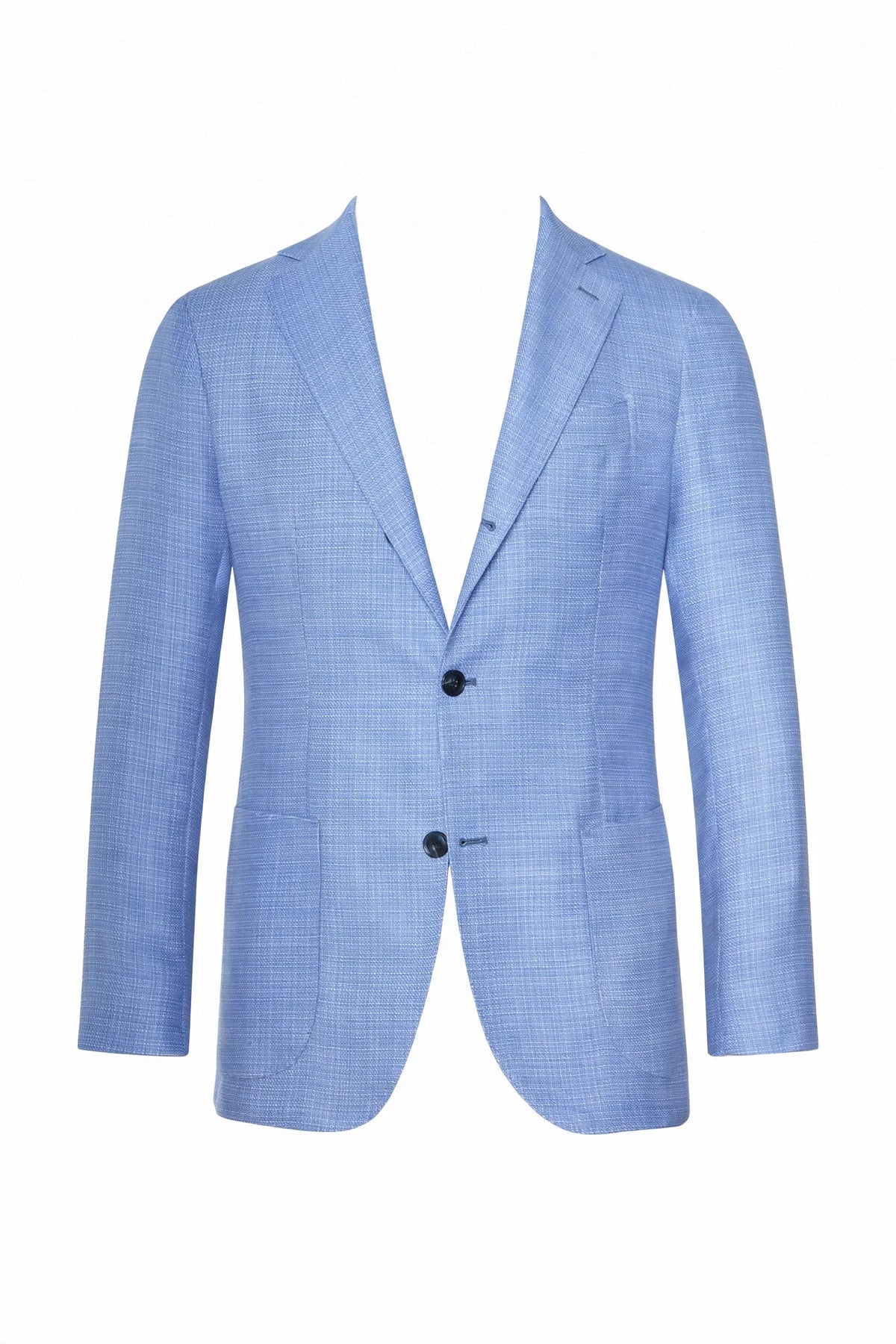 Sartorio Woven Cashmere Sport Jacket — Cornflower Blue