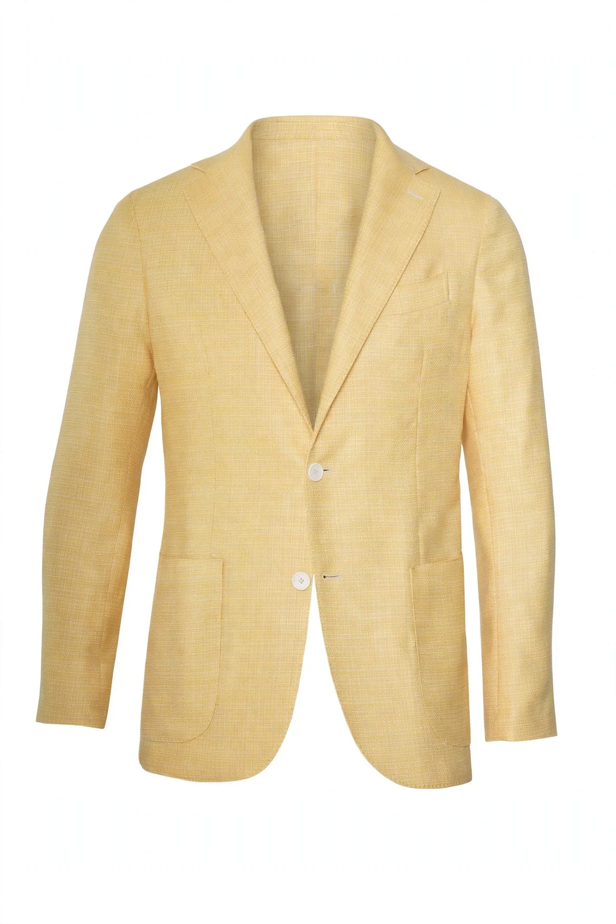 Sartorio Woven Cashmere Sport Jacket — Yellow